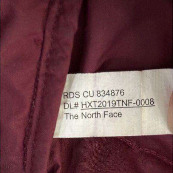 The North Face Women’s Alpz 2.0 Insulated Jacket Maroon Red Small - Picture 13 of 13